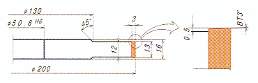 金型メンテナンス用ダイヤ・CBN形状・寸法図