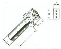 多石ドレッサー　ブレード型　３×２